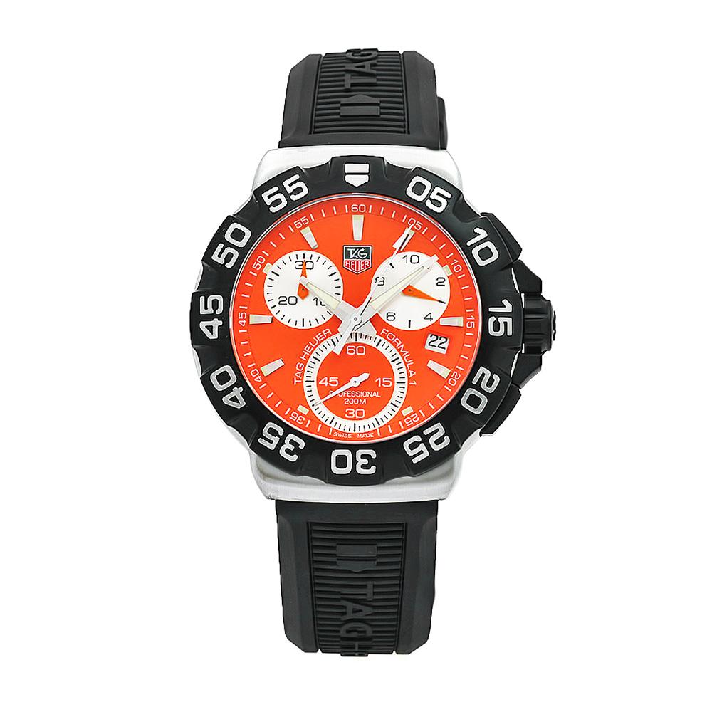 tag heuer formula 1 orange strap