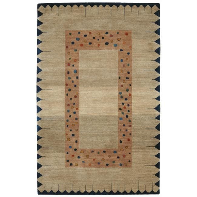 Hand tufted Sand Desert Dawn Rug (5 x 8)