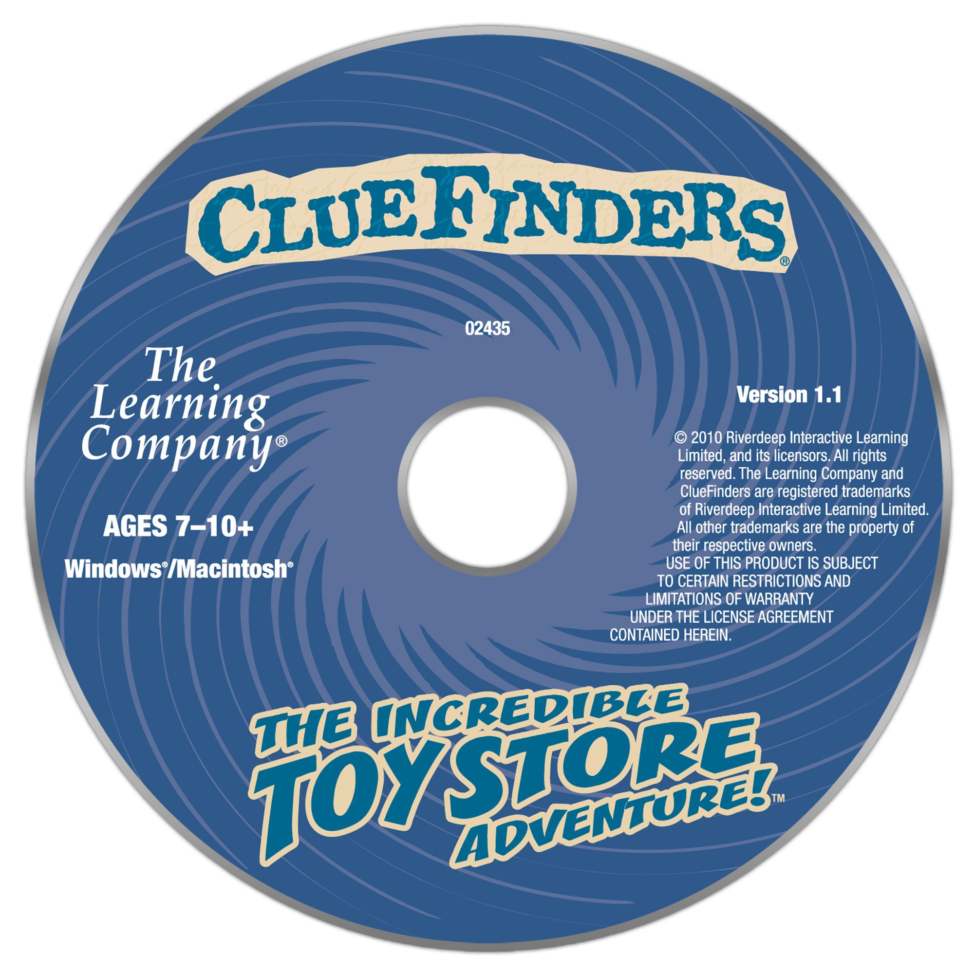 ClueFinders Incredible Toy Store Adventure Children's