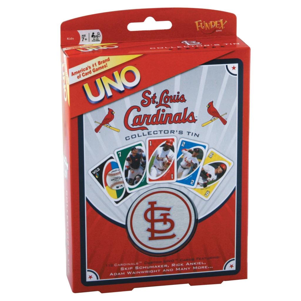 St. Louis Cardinals UNO Card Game - Free Shipping On Orders Over $45 - wcy.wat.edu.pl - 13499351
