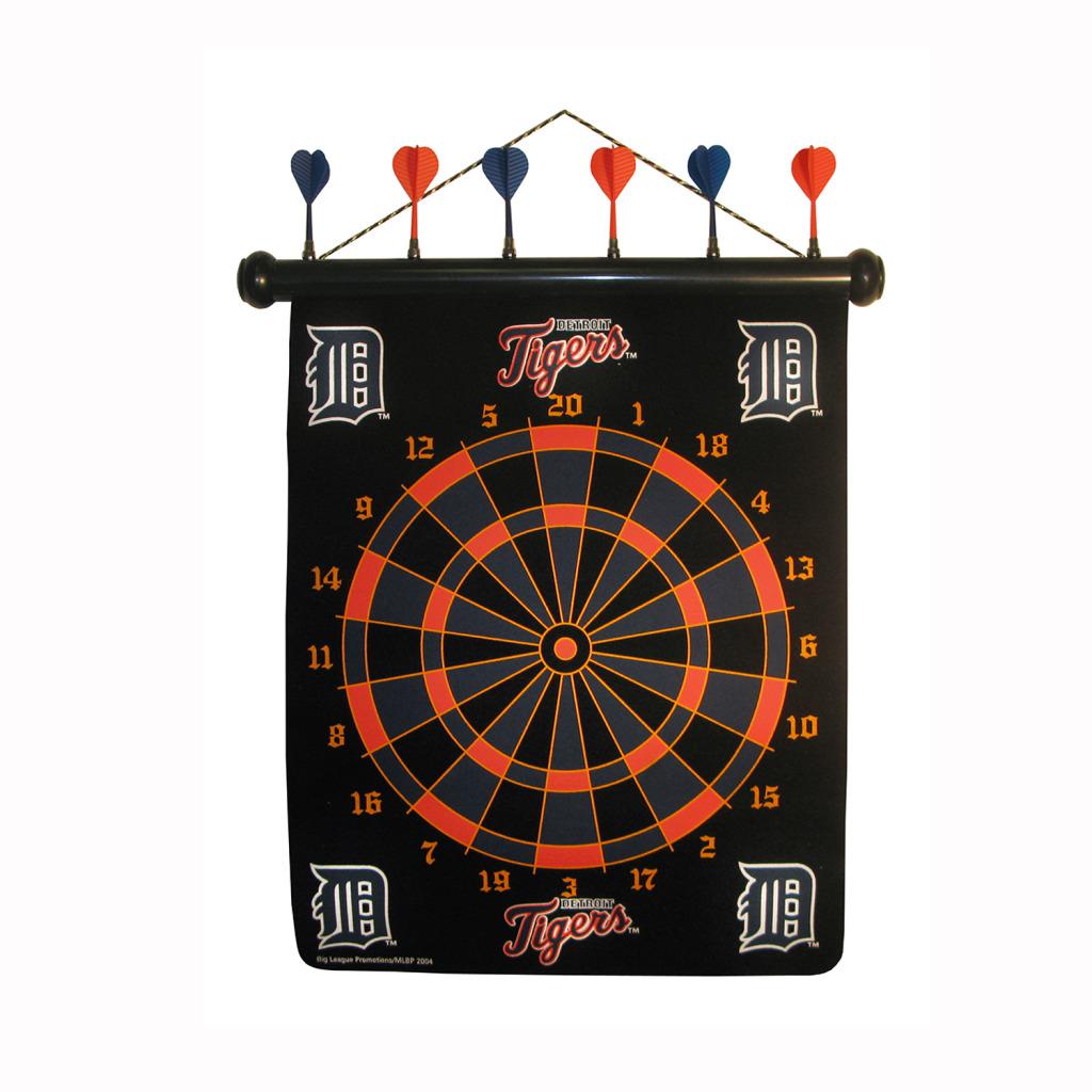 Detroit Tigers Magnetic Dart Board Baseball