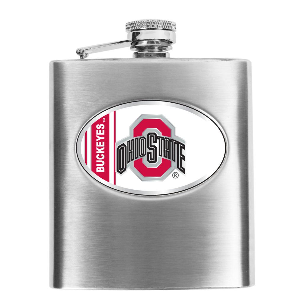 Simran Ohio State Buckeyes 8 oz Stainless Steel Hip Flask Today $22