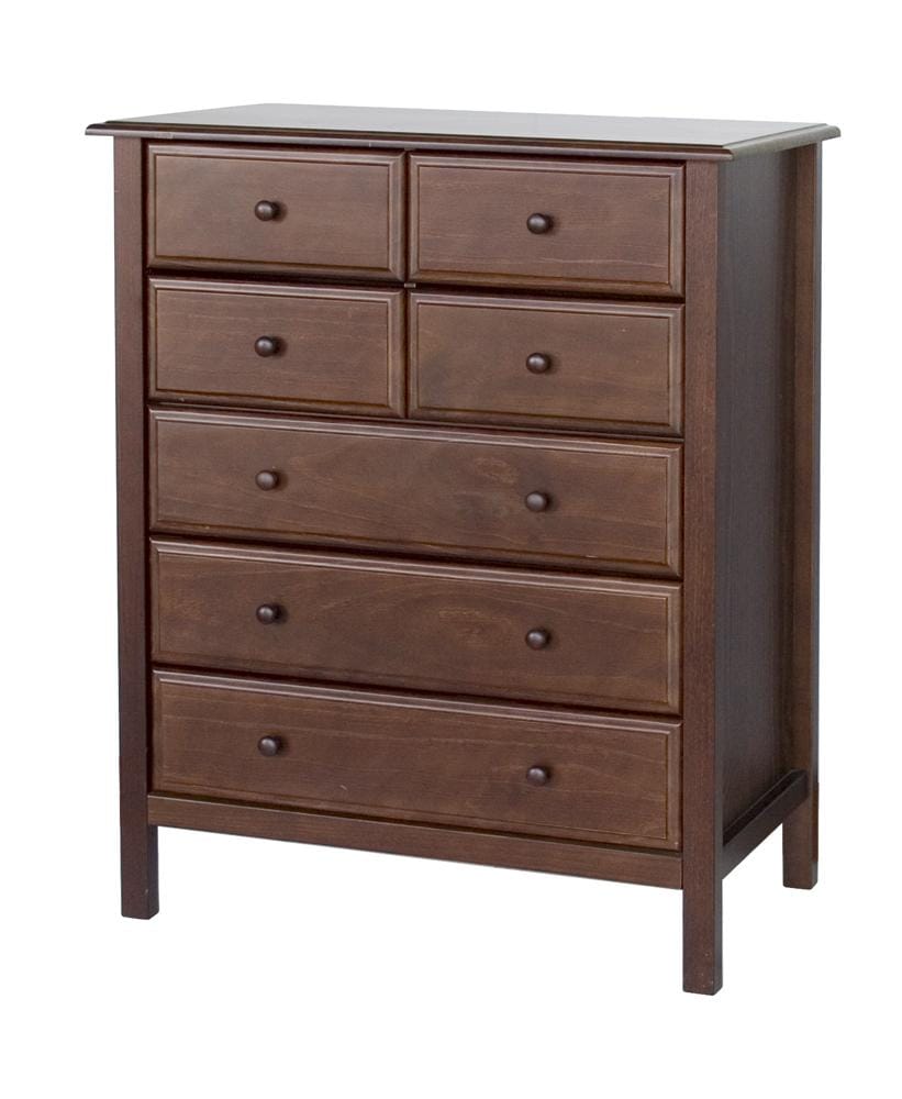 DaVinci Roxanne 5 Level 7 Drawer Dresser in Espresso