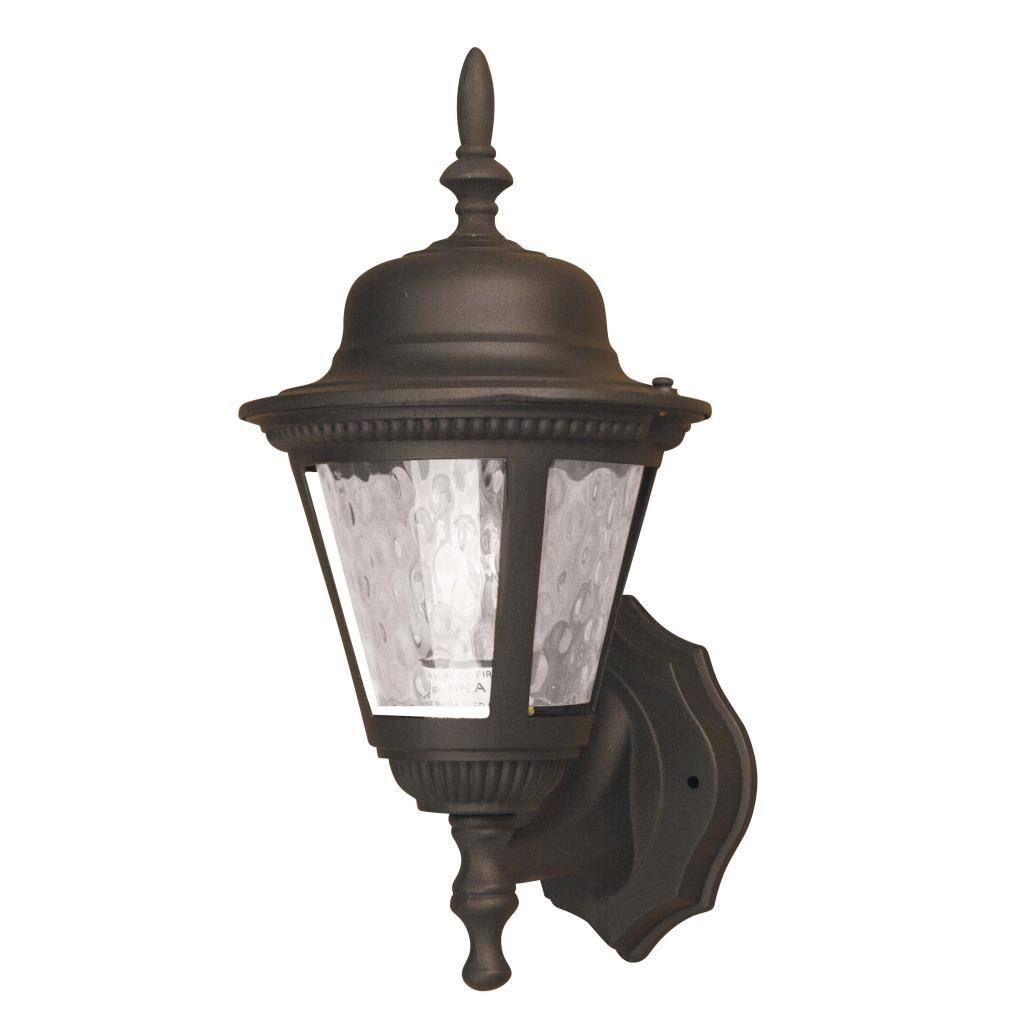 Aztec Lighting Transitional Weathered Bronze Outdoor 1-light Wall Light