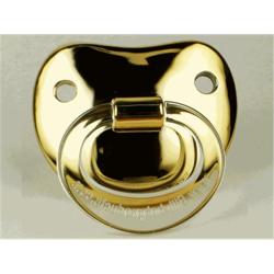 real gold pacifier