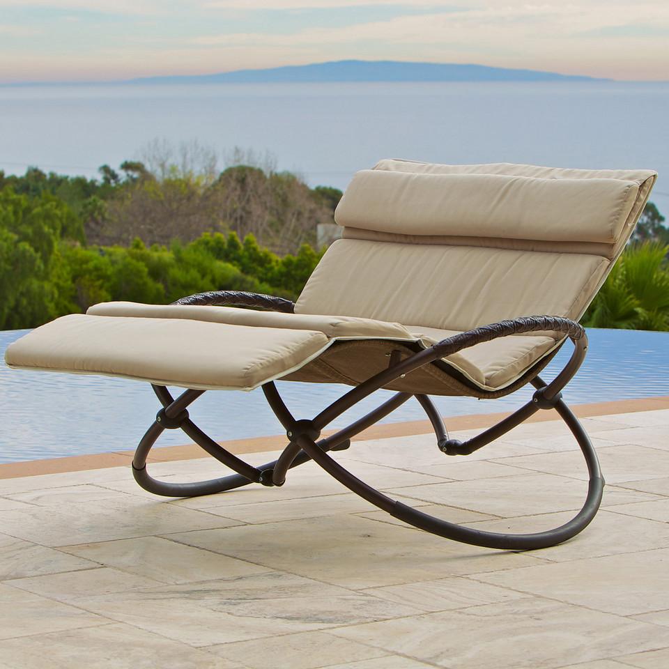 Delano Double Orbital with Cushion Lounger Set  