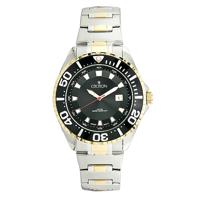 Croton Men's Diver's Sports Quartz Watch Croton Men's Croton Watches