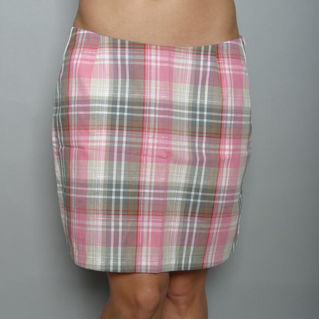 Golftini Women's Plaid Metallise Golf Skort - 13538771 - Overstock.com ...