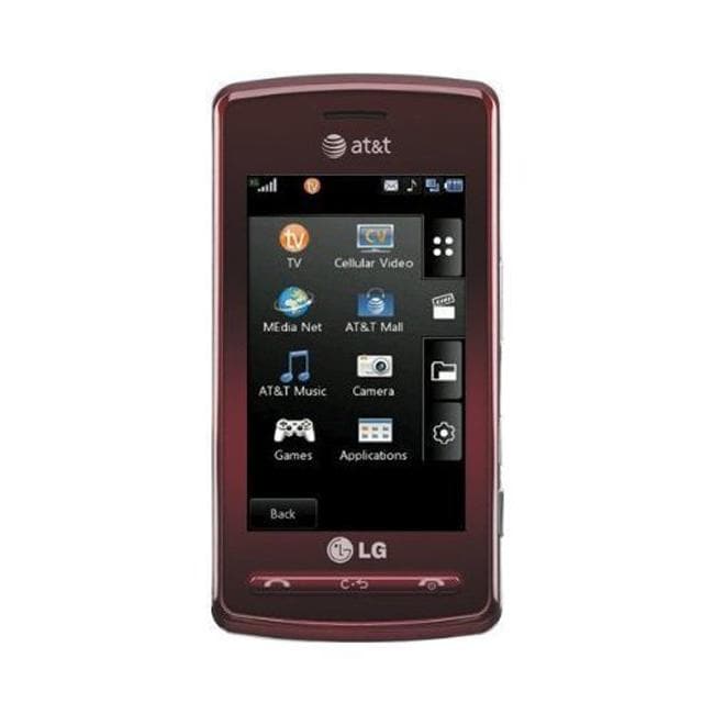 LG Vu Unlocked GSM Red Cell Phone (Refurbished)