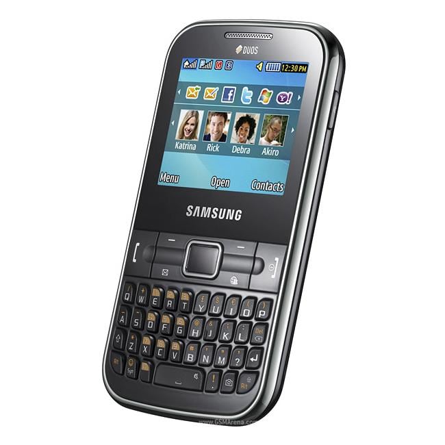 Samsung Ch@t C322 Dual SIM Unlocked GSM Cell Phone  