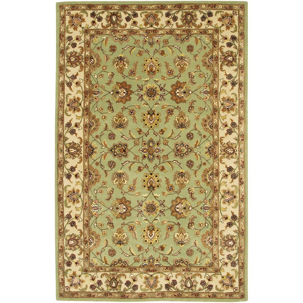 Hand tufted Mandara Oriental Wool Rug (5 X 76) (Gold, orange, brown, beige, burgundy, black, ivoryPattern OrientalTip We recommend the use of a  non skid pad to keep the rug in place on smooth surfaces. All rug sizes are approximate. Due to the differen