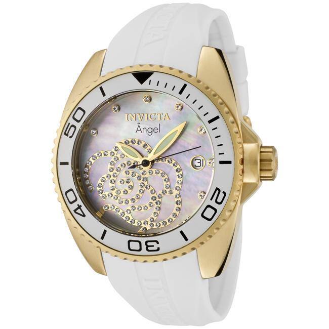 Invicta Angel Polyurethane Ladies Watch 0488