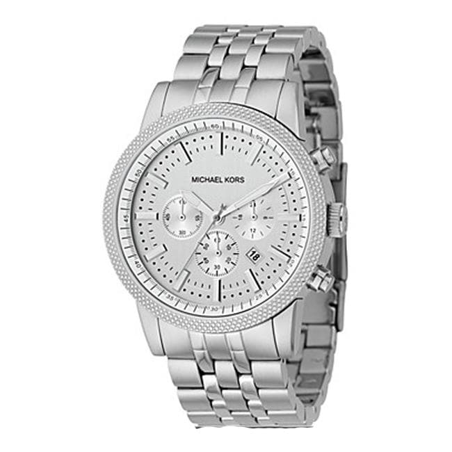 Michael Kors Mens Stainless Steel Chronograph Watch