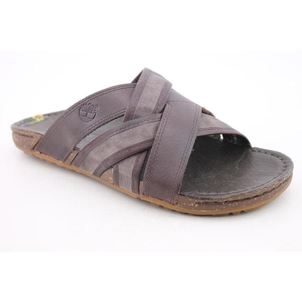 timberland mens leather sandals