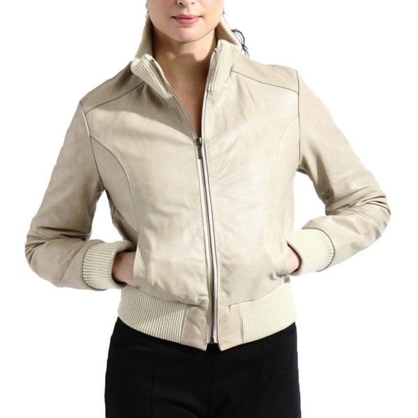 tanners avenue women's leather jacket