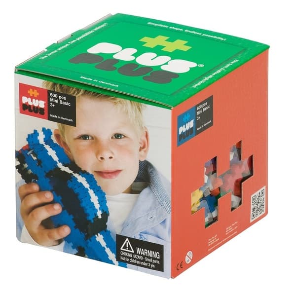 slide 2 of 5, Plus-Plus Open Construction Set, Basic, 600 Pieces