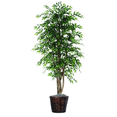 Smilax Executive 6-foot Silk/ Polyester Decorative Plant