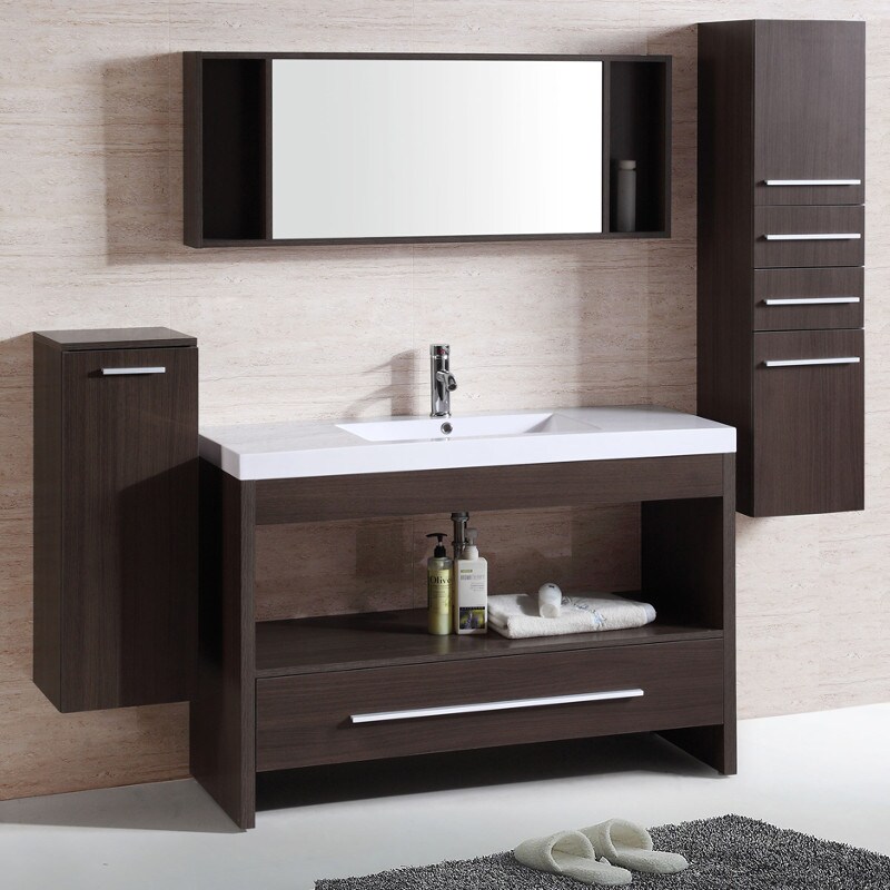 Single 47-Inch Sink Vanity - Overstock - 7401724
