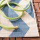 Safavieh Courtyard Merlene Chevron Indoor/ Outdoor Rug - Thumbnail 19