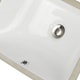 preview thumbnail 3 of 7, Highpoint Collection Rectangle Ceramic Undermount Vanity Sink