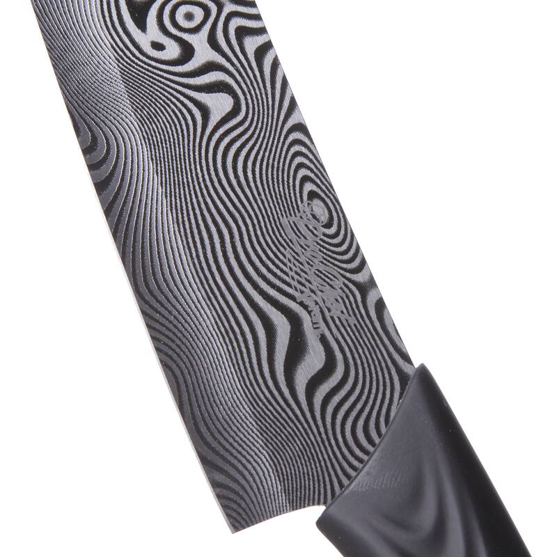 Pro Chef Ceramic Damascus 5-inch Santoku Knife