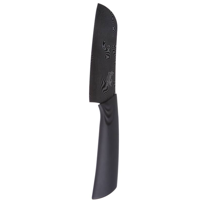 Pro Chef Ceramic Damascus 5-inch Santoku Knife