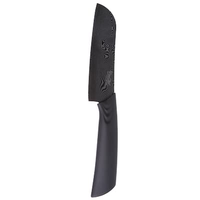 Pro Chef Ceramic Damascus 5-inch Santoku Knife