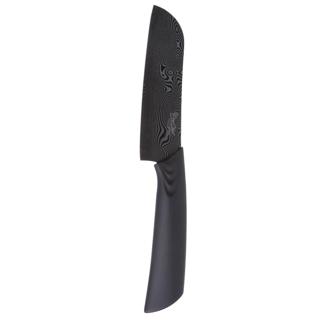 Pro Chef Ceramic Damascus 5-inch Santoku Knife