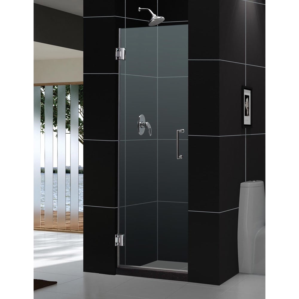 Dreamline Unidoor 23x72 inch Frameless Hinged Shower Door