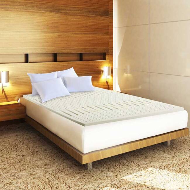 Splendorest Cool Effects 2-inch Ventilated Memory Foam Mattress Topper