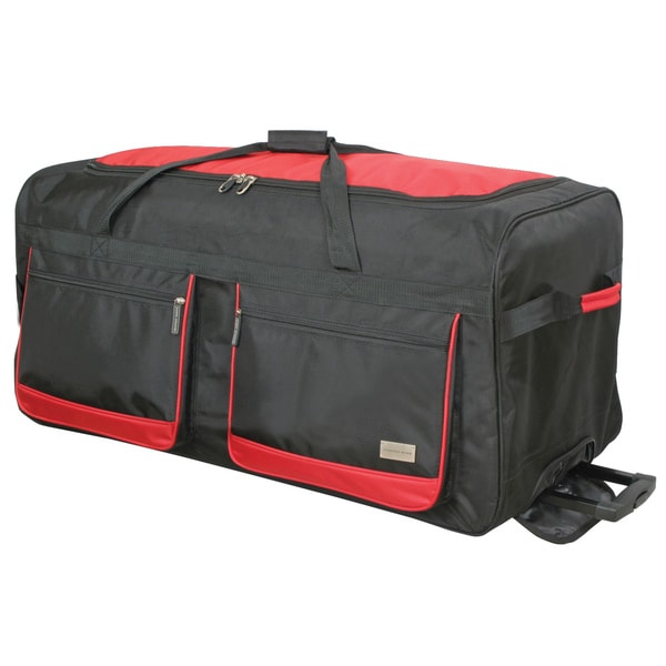 Geoffrey Beene Deluxe 36-inch Wheeled Upright Duffel Bag - Free Shipping Today - www.bagssaleusa.com ...