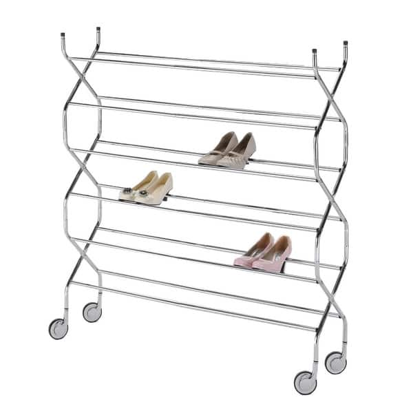 Shop Black Friday Deals On Criss Cross 6 Tier Shoe Rack Overstock 7402142