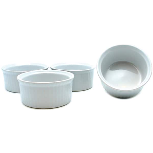 Ceramic White Ramekins (Set of 4) Bed Bath & Beyond 7402468