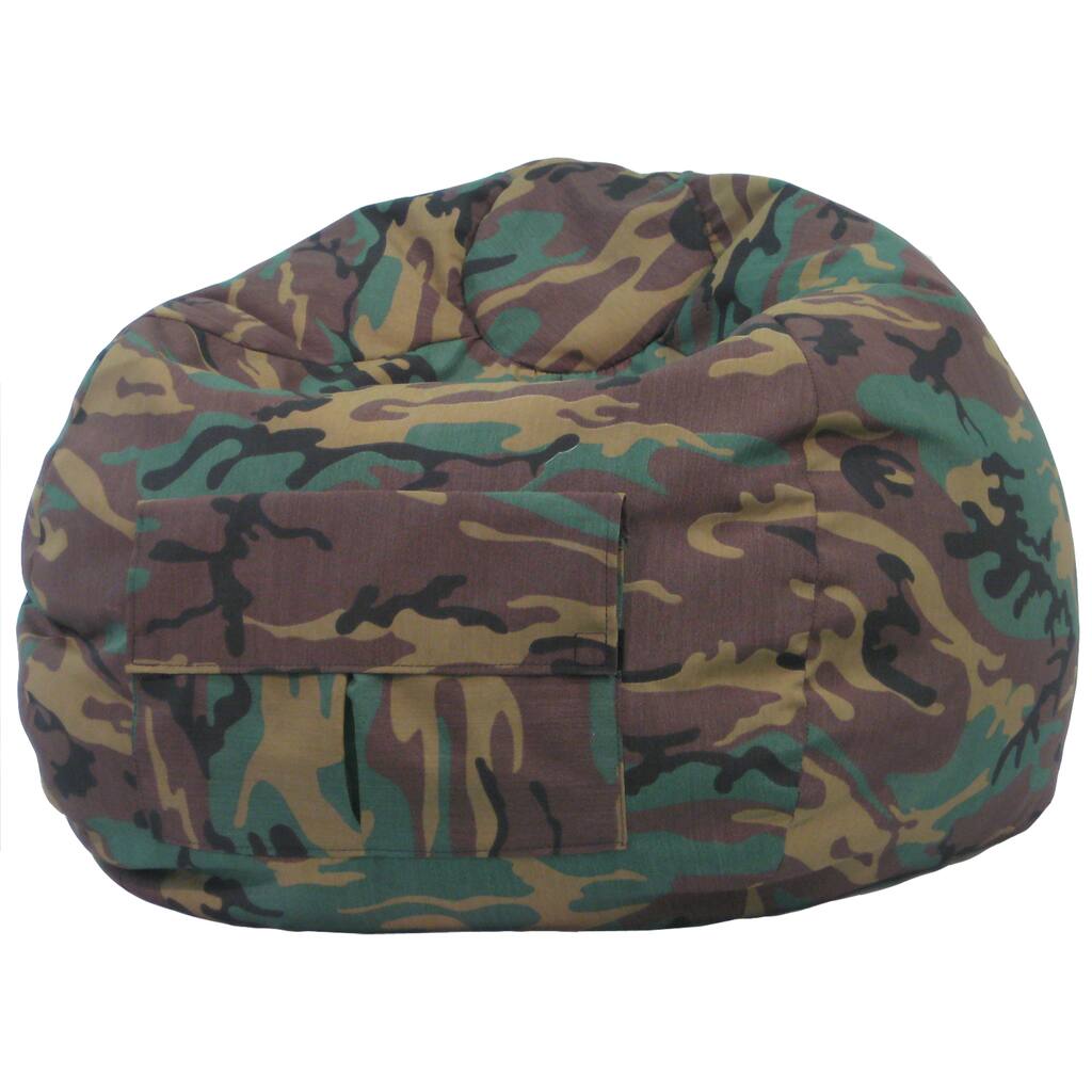 Gold Medal Cargo Pocket Camouflage Denim Look Medium/ Tween Bean Bag