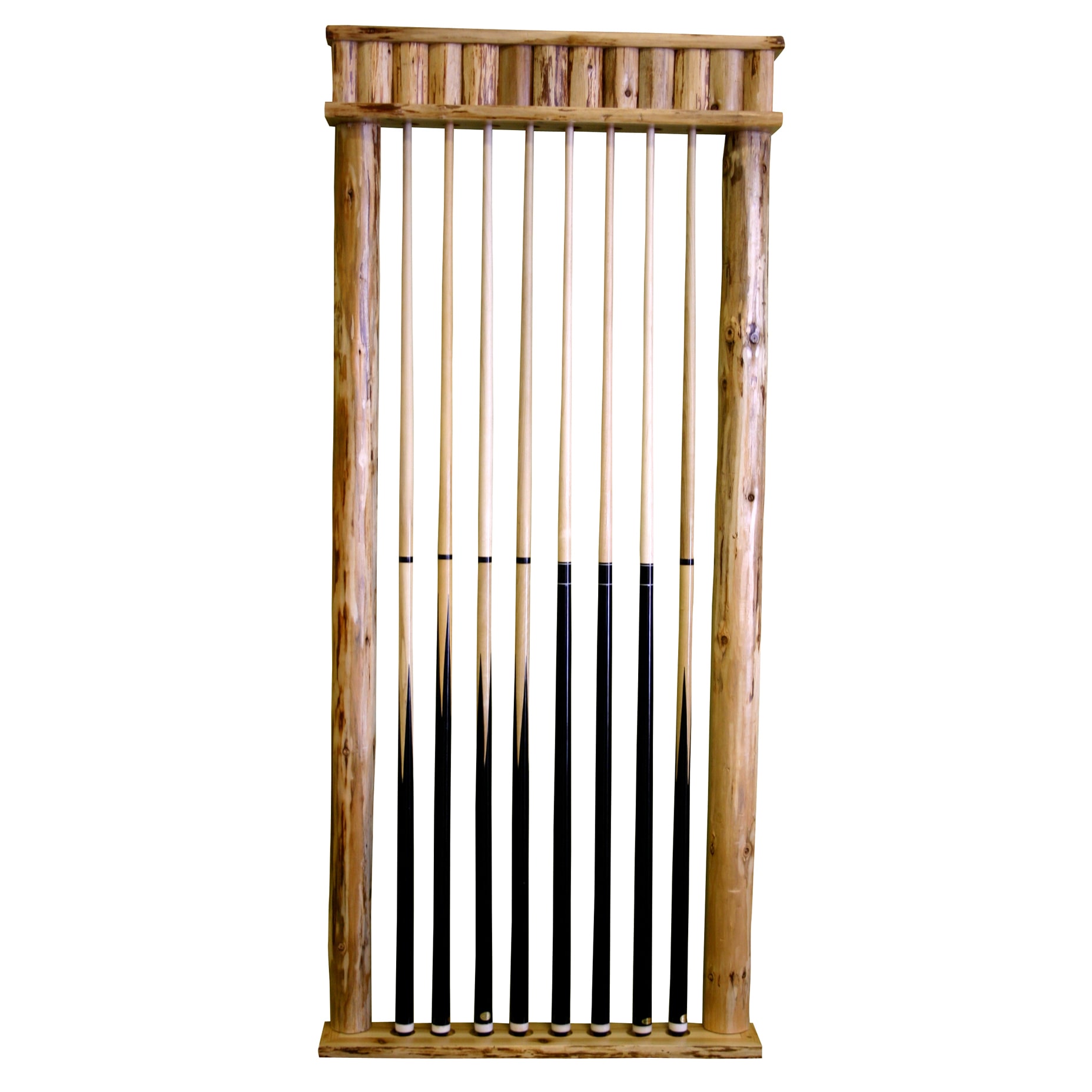 Rush Creek 8 cue Wall Rack