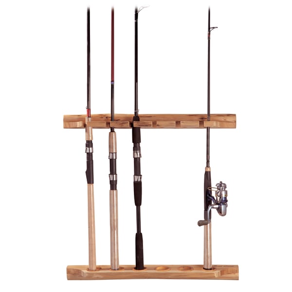 Shop Rush Creek 6-Rod Horizontal/Vertical Rod Holder - Free Shipping ...