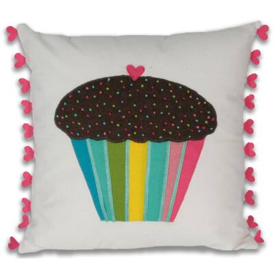 Marlo Lorenz Luv Single Muffin 16-inch Decorative Pillow
