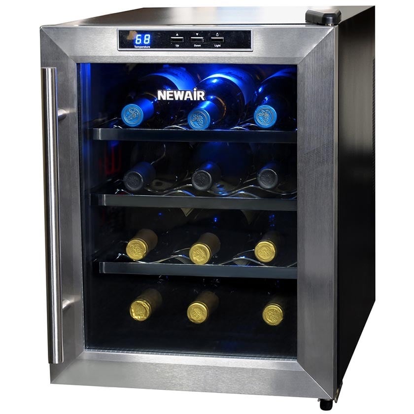 Newair Appliances 12 bottle Wine Cooler Today $169.95