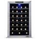 preview thumbnail 1 of 9, NewAir AW-281E 28-bottle Stainless Steel Thermoelectric Assembled Wine Cooler