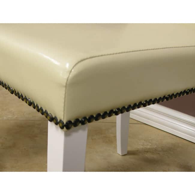 Warehouse of Tiffany Blazing White Dining Chairs (Set of 4)
