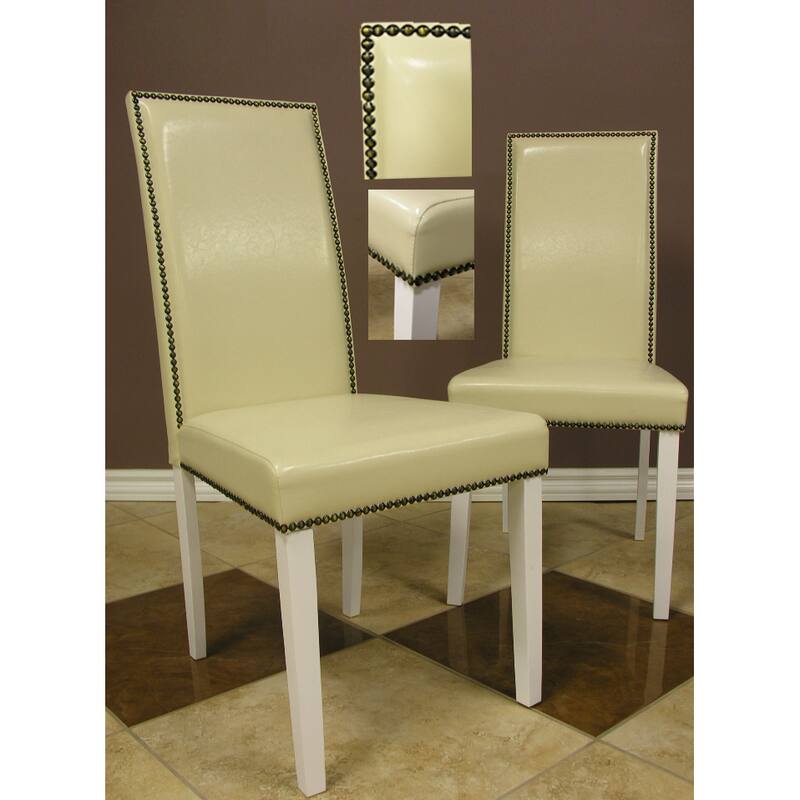 Warehouse of Tiffany Blazing White Dining Chairs (Set of 4)