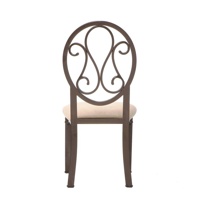 SEI Furniture Celandine Brown/ Beige Chairs (Set of 4)