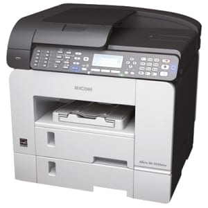 Ricoh Aficio SG 3100SNW GelSprinter Multifunction Printer - Color - P