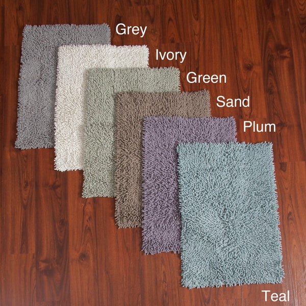 Alexandria Loop Chenille Bath Rug (27 in x 45 in)