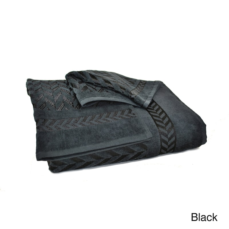 Austin Horn Classics Milano Jacquard 3-piece Towel Set