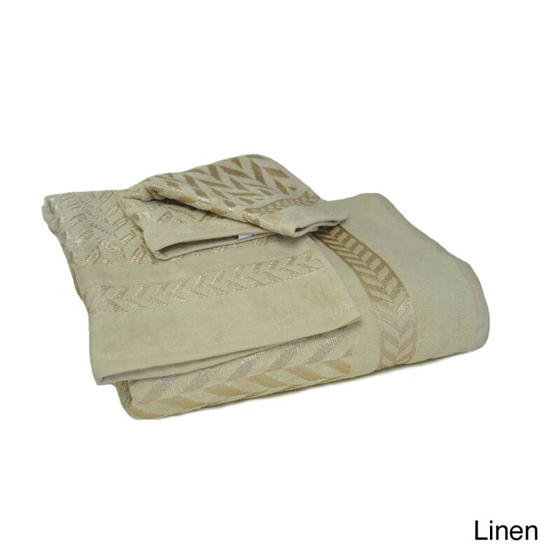 Austin Horn Classics Milano Jacquard 3-piece Towel Set