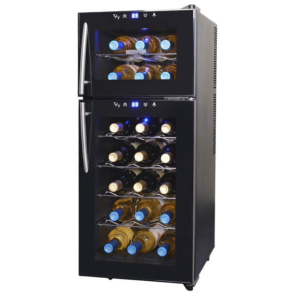 NewAir 21 Bottle Dual Zone Wine Cooler   14877832   Shopping