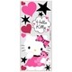 preview thumbnail 2 of 1, Hello Kitty Couture Peel & Stick Giant Wall Decal