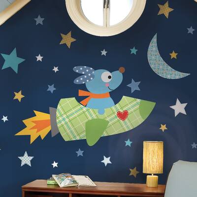 Rocketdog Peel & Stick Giant Wall Decals