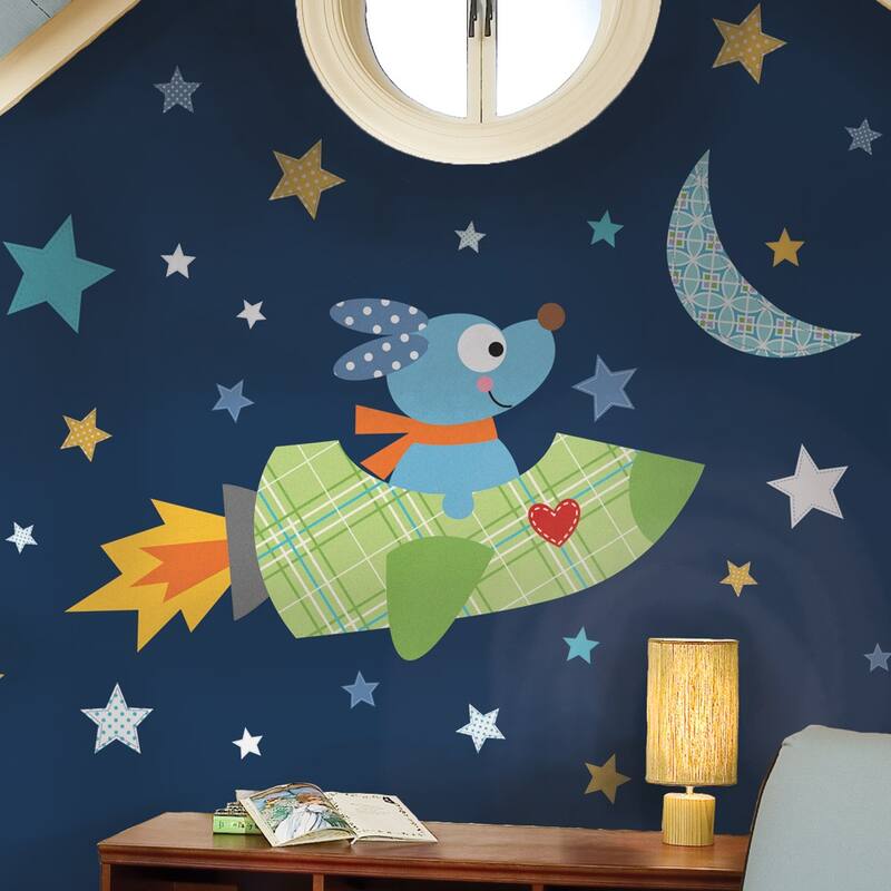 Rocketdog Peel & Stick Giant Wall Decals